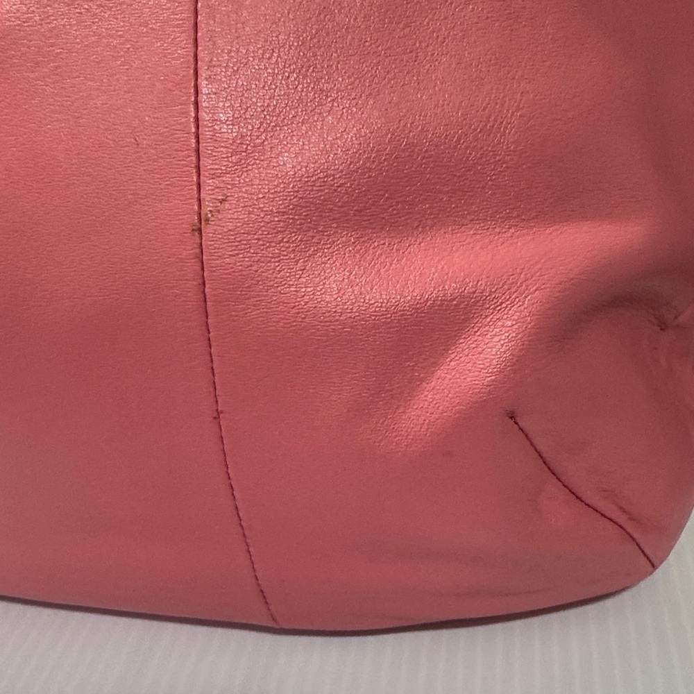 LOW START IN SHOW ONLY Coach Kristen Leather Hobo – Style F22309 – Pink - Picture 10 of 16